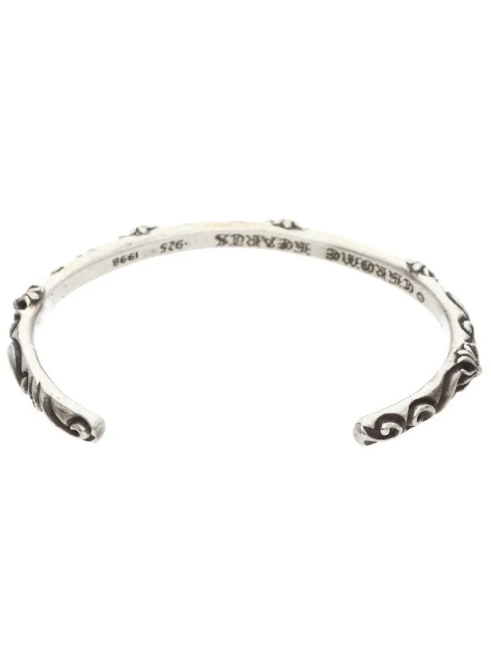 Chrome Hearts Bangle Sbt Band Silver Bracelet